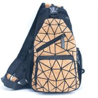 Korkový crossbody batôžtek - Čierny